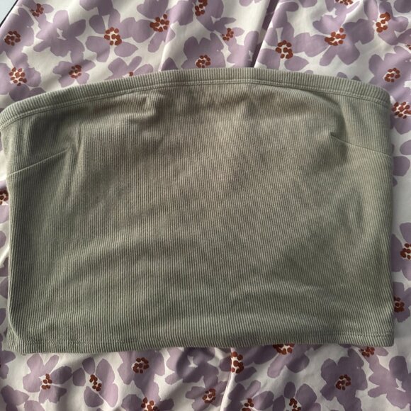 Women's Arizona Olive Green Tube Top - Picture 1 of 2